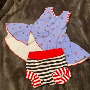 Tank high to low dress with bummies